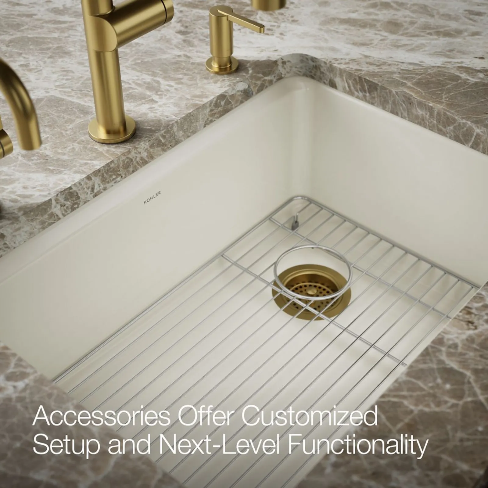 27" undermount single-bowl kitchen sink^Kohler Online