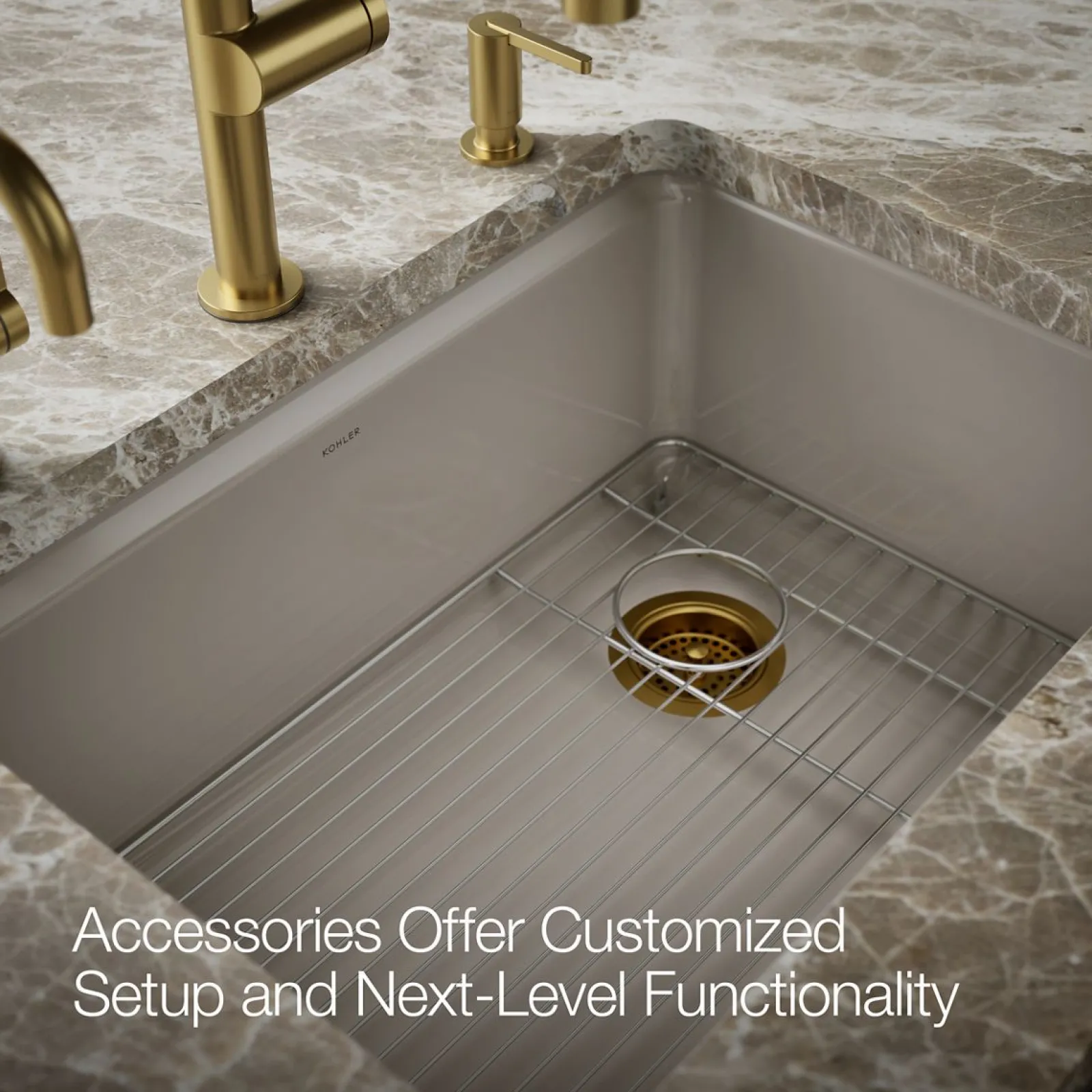 27" undermount single-bowl kitchen sink^Kohler Online