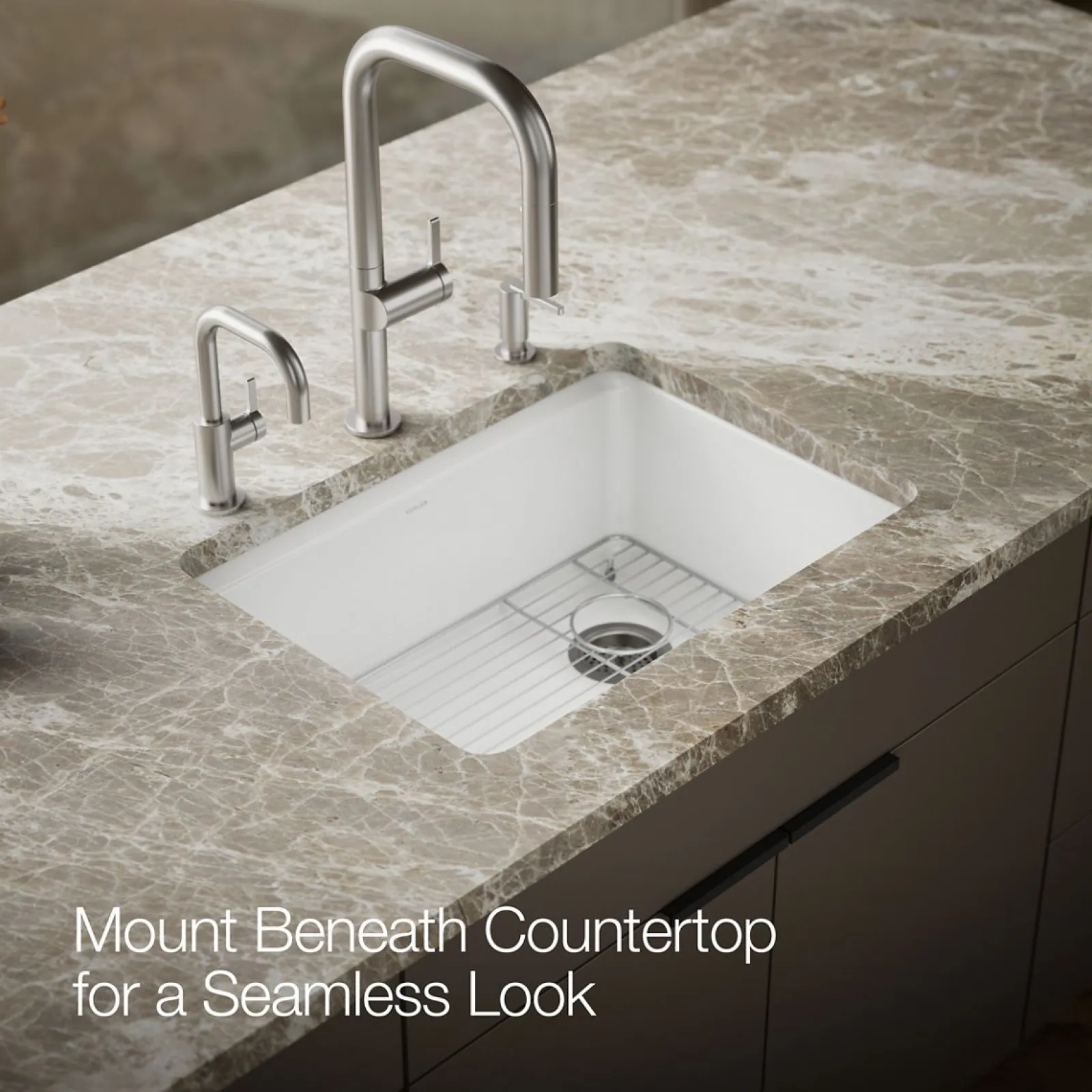27" undermount single-bowl kitchen sink^Kohler Online