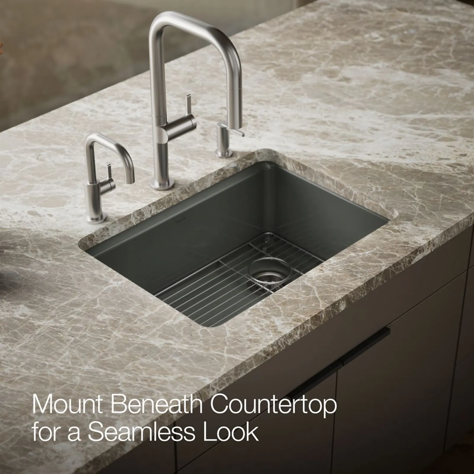 27" undermount single-bowl kitchen sink^Kohler Online