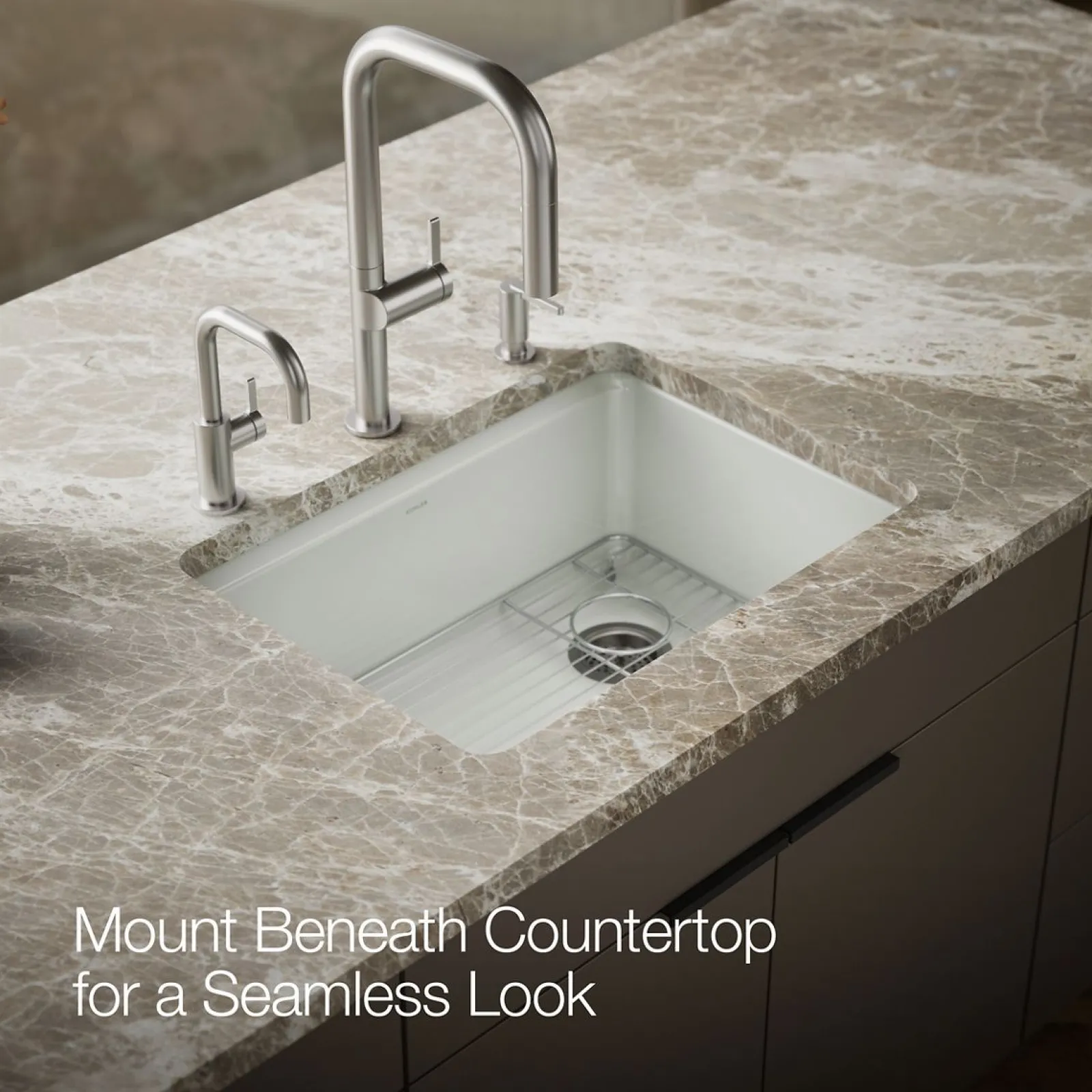 27" undermount single-bowl kitchen sink^Kohler Online