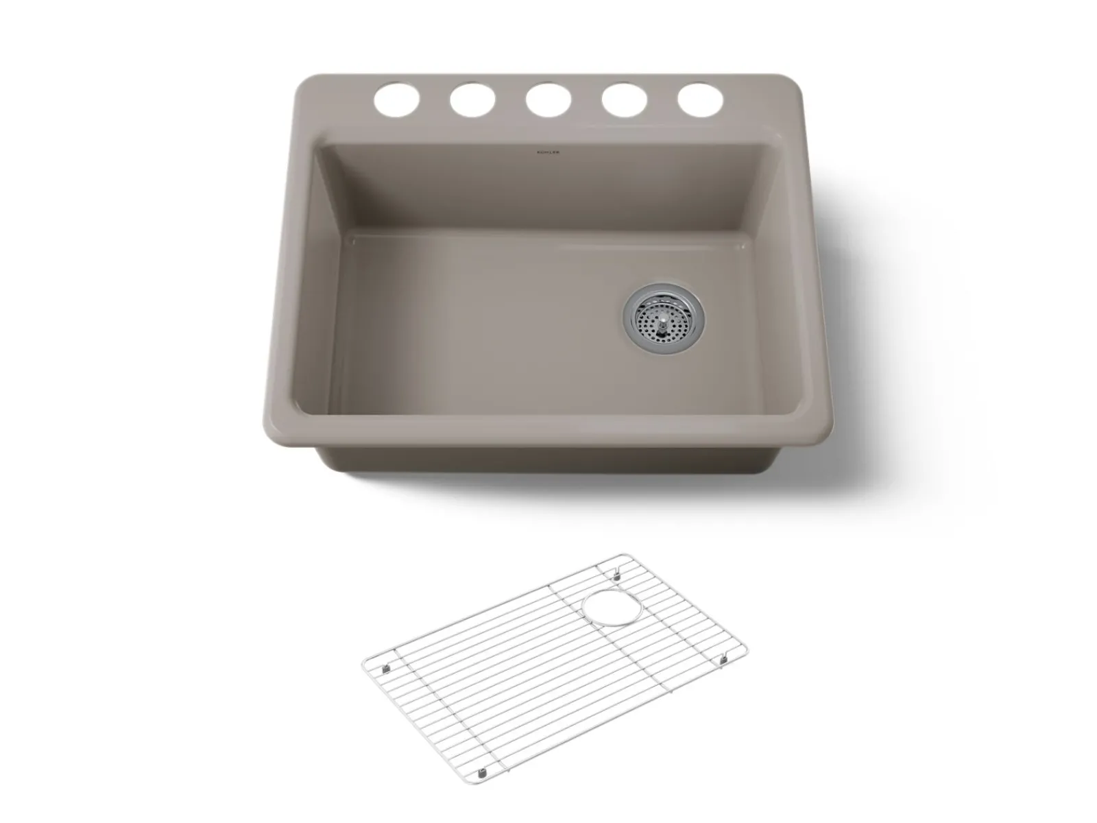 27" undermount single-bowl kitchen sink^Kohler Online