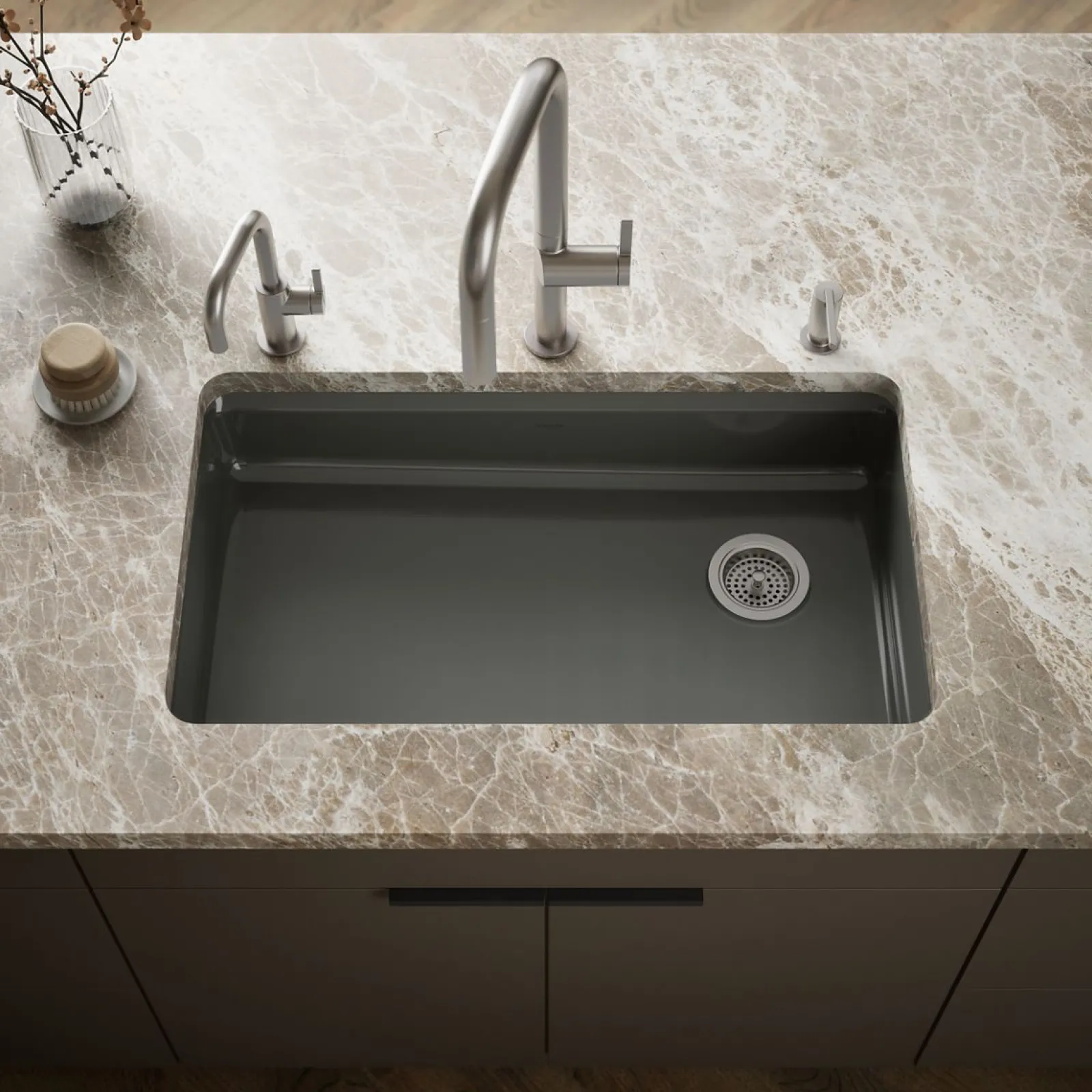 33" undermount single-bowl kitchen sink^Kohler Discount