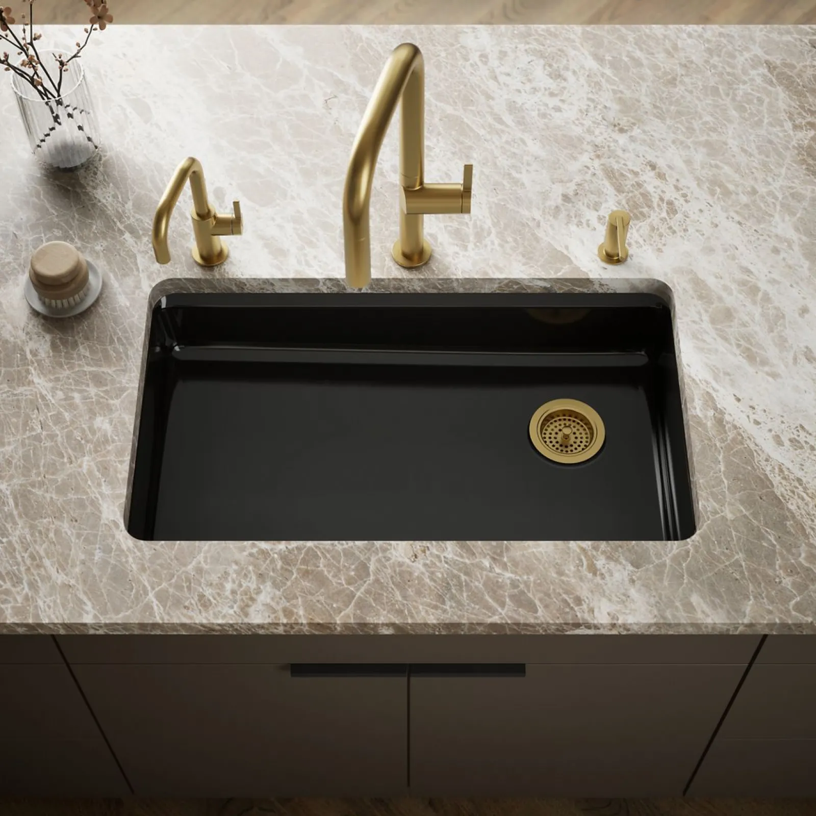 33" undermount single-bowl kitchen sink^Kohler Discount