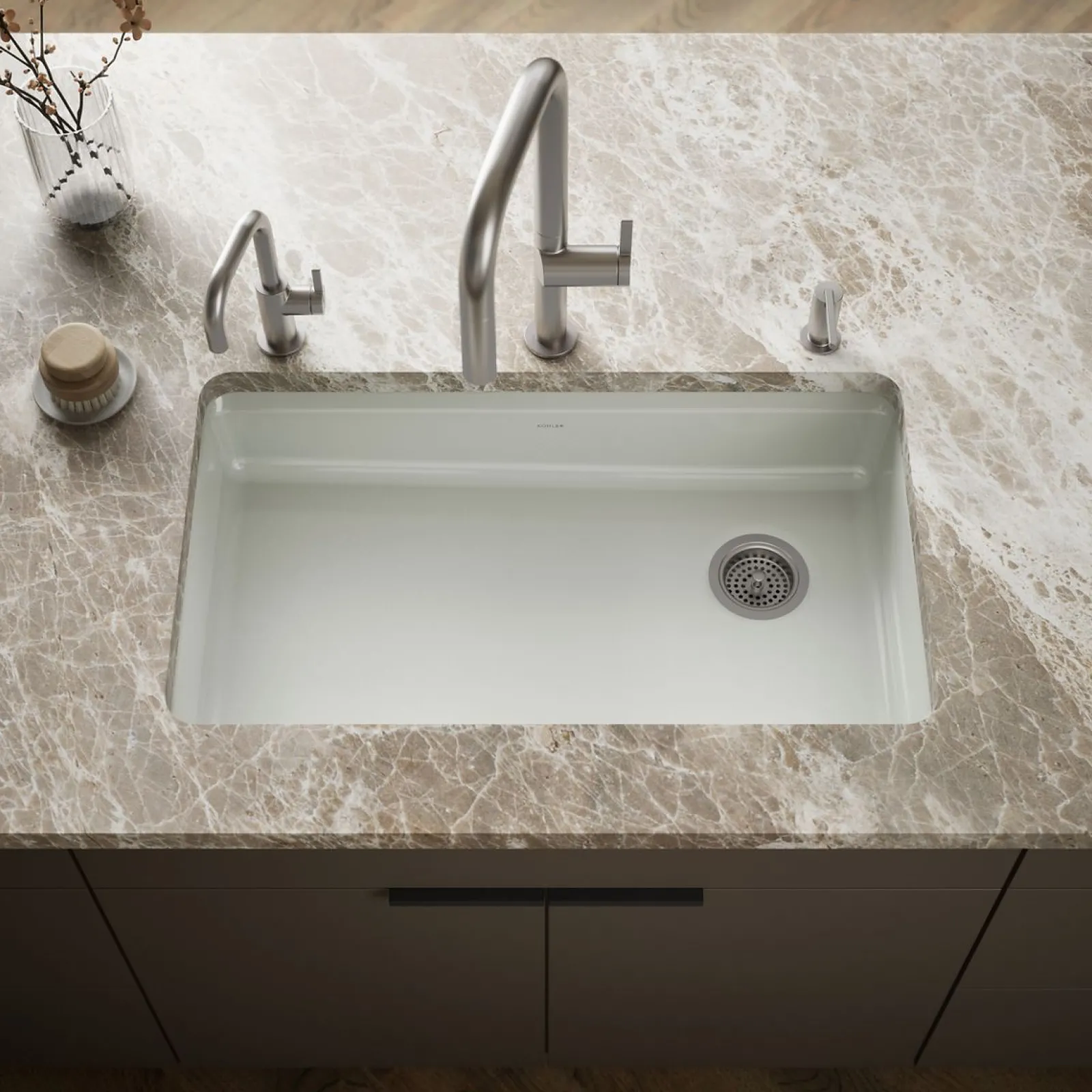 33" undermount single-bowl kitchen sink^Kohler Discount
