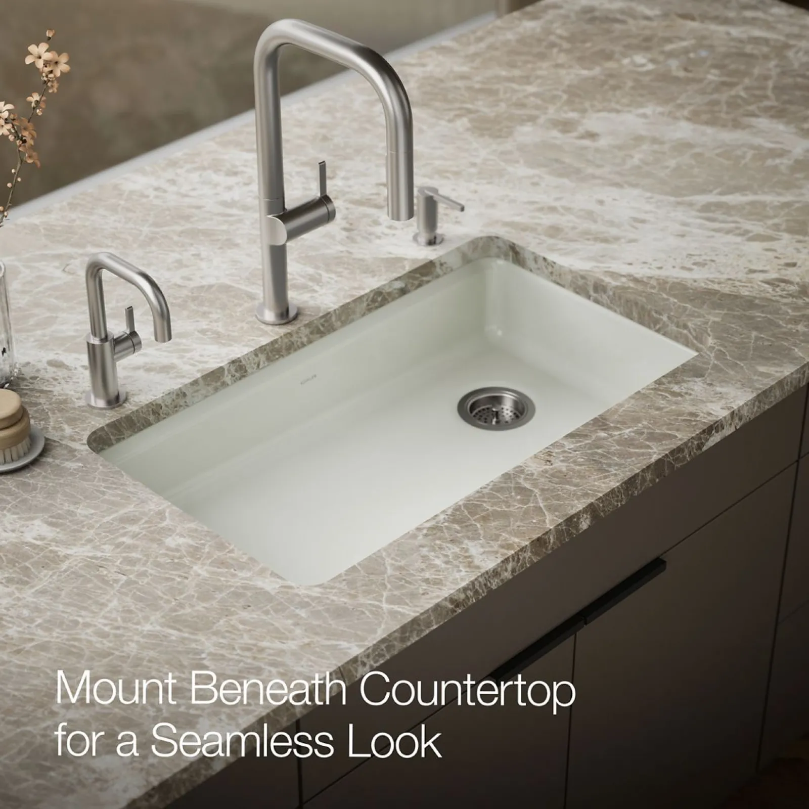 33" undermount single-bowl kitchen sink^Kohler Discount