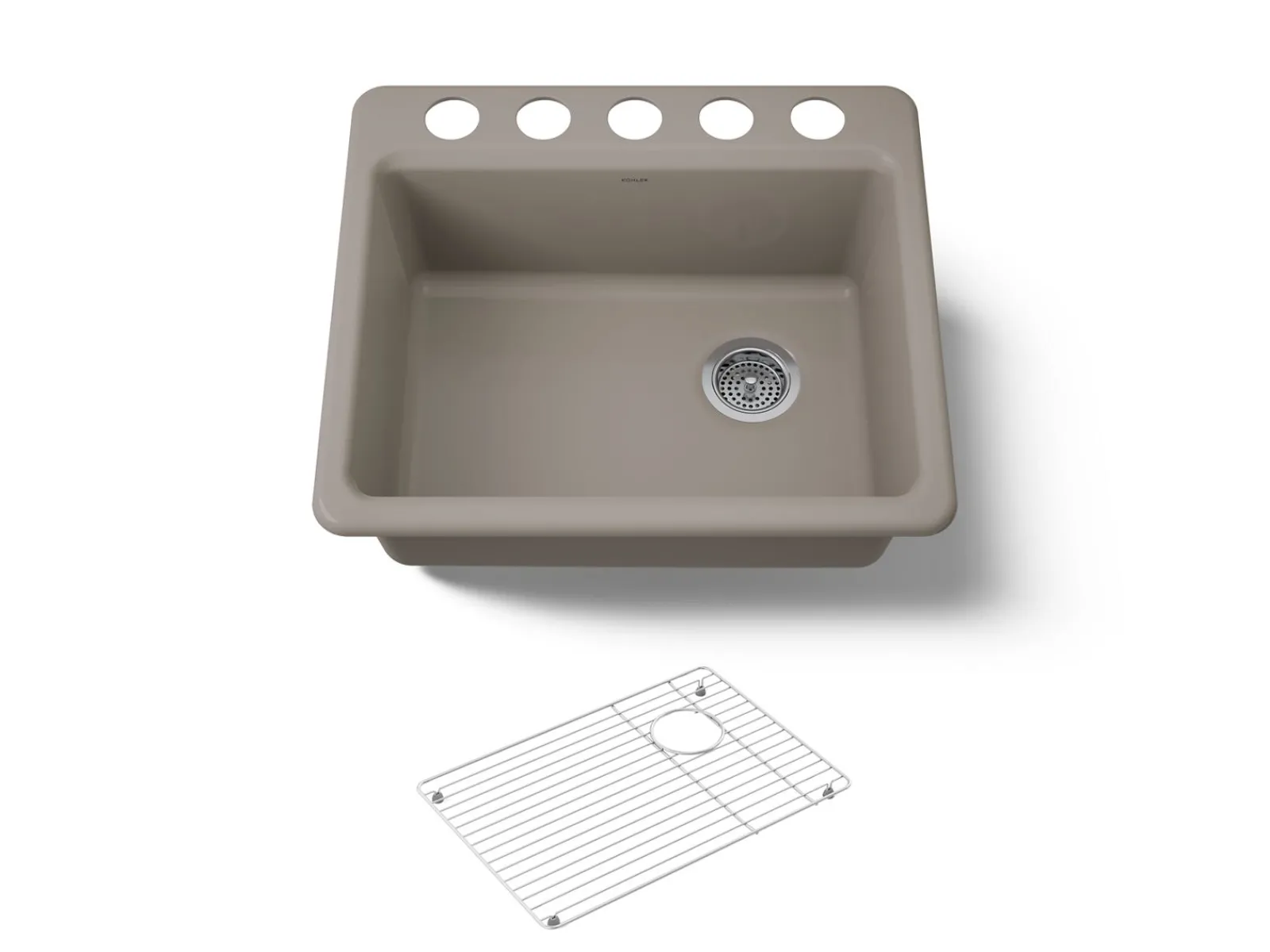 25" undermount single-bowl kitchen sink^Kohler Online