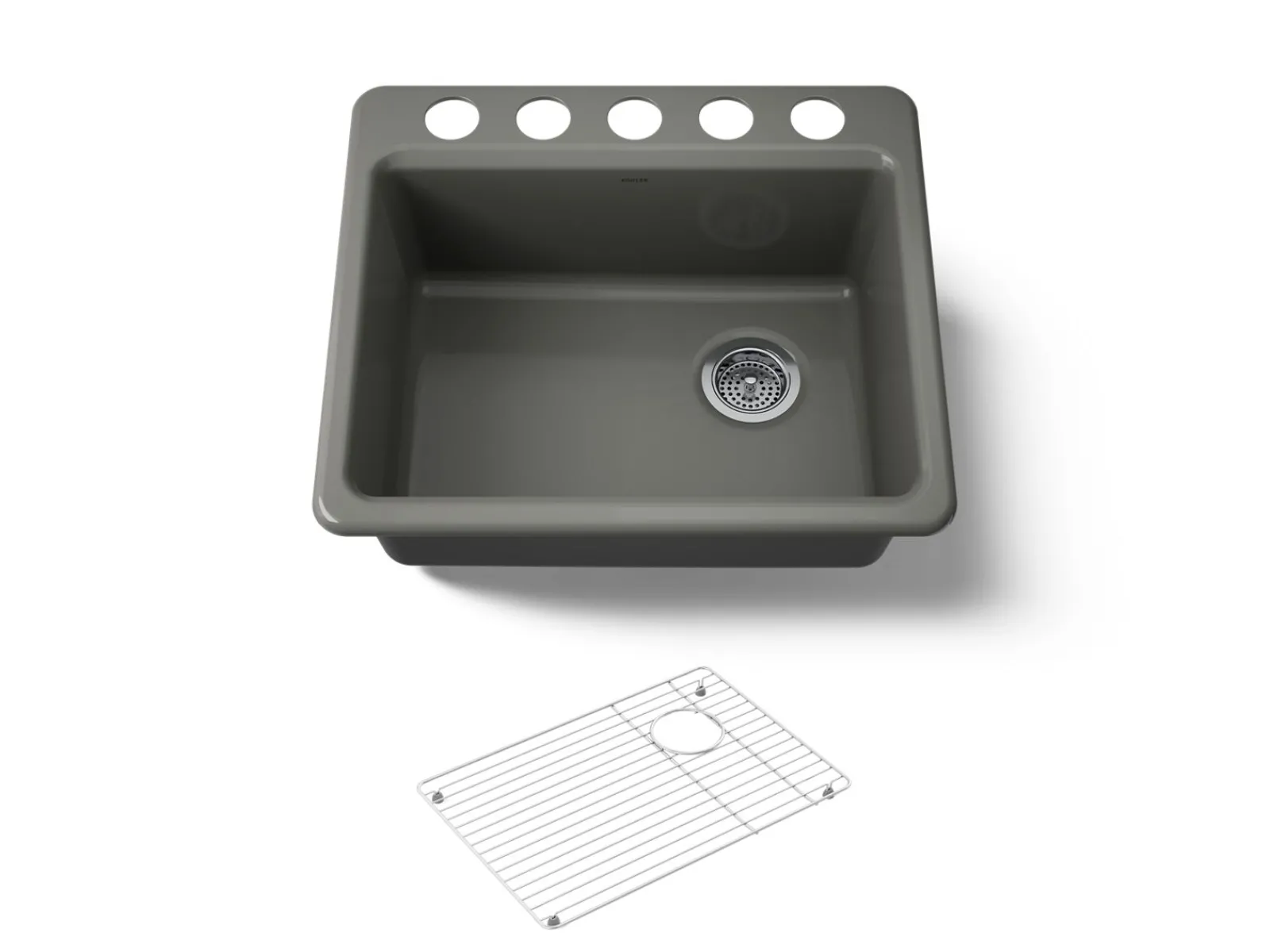 25" undermount single-bowl kitchen sink^Kohler Online