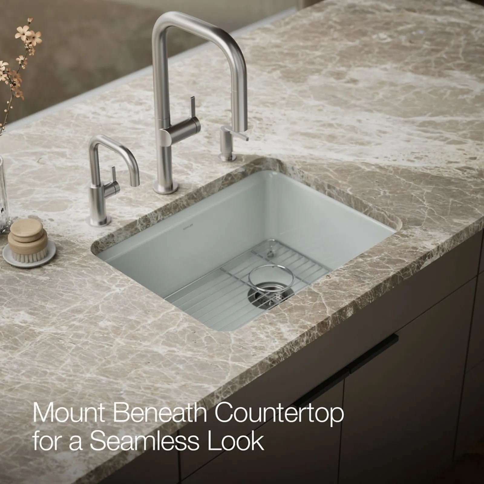 25" undermount single-bowl kitchen sink^Kohler Online