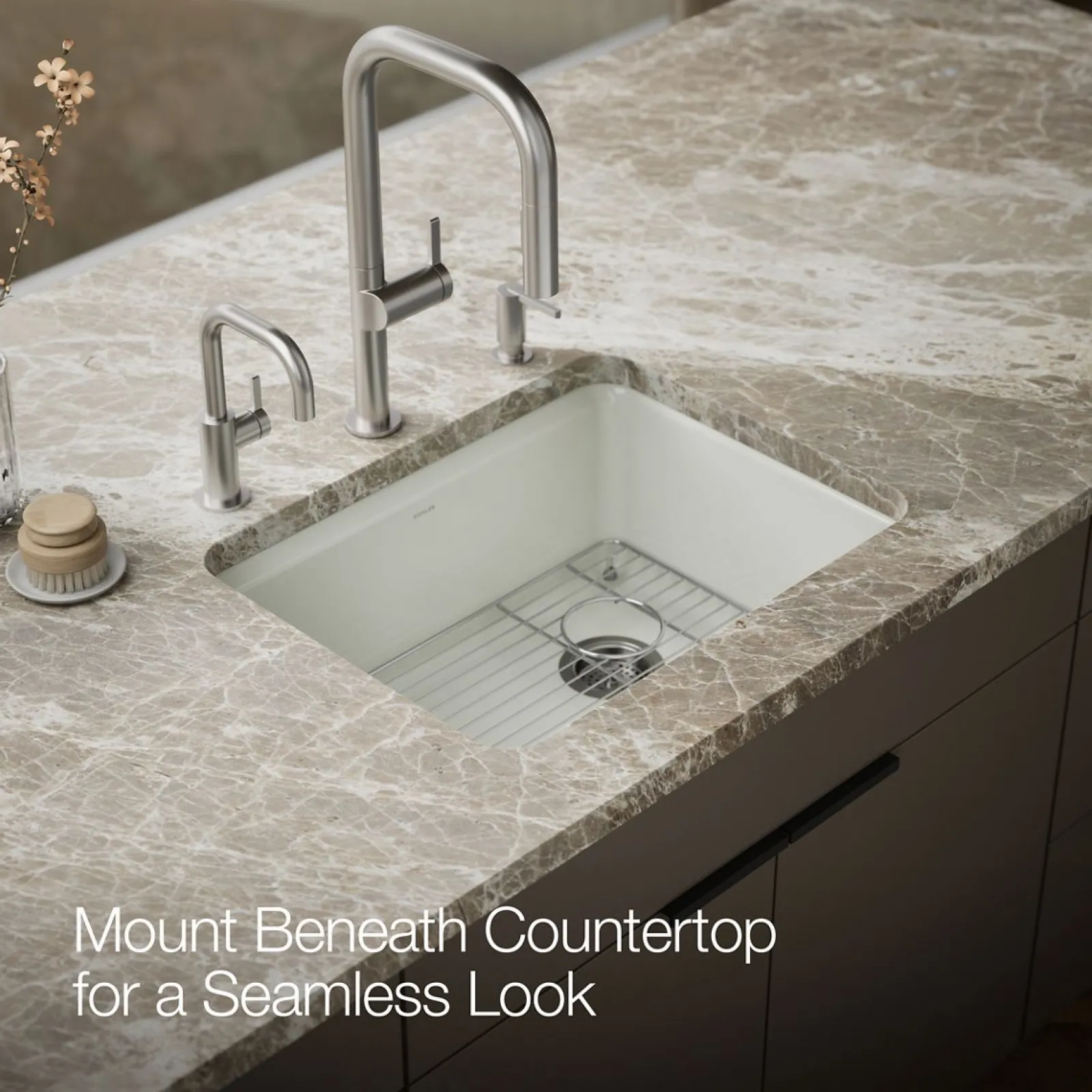 25" undermount single-bowl kitchen sink^Kohler Online