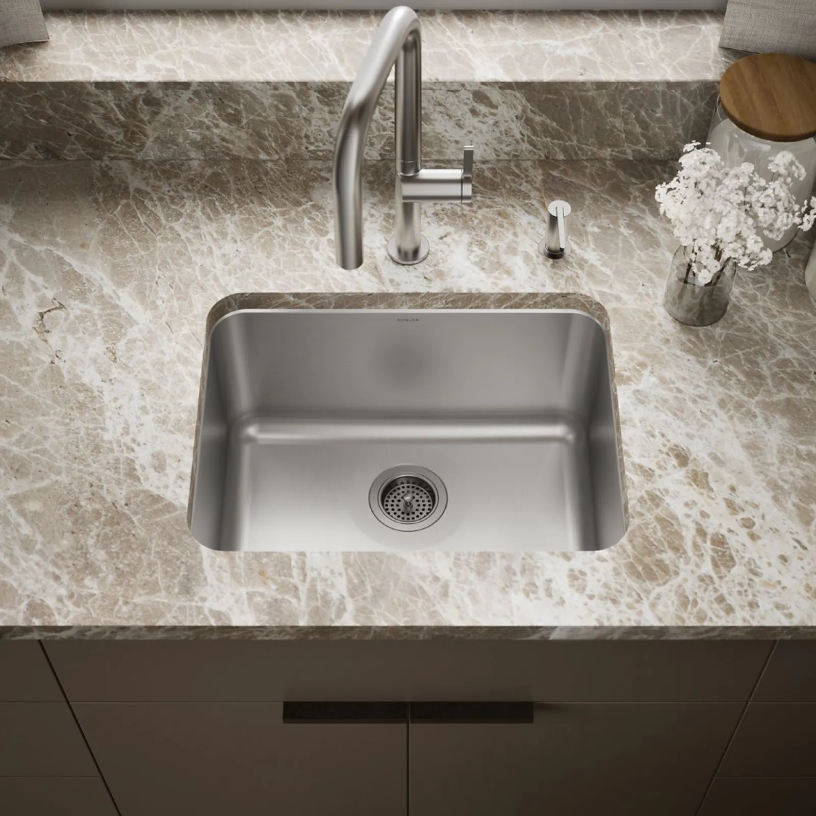 23" undermount single-bowl utility sink^Kohler Online