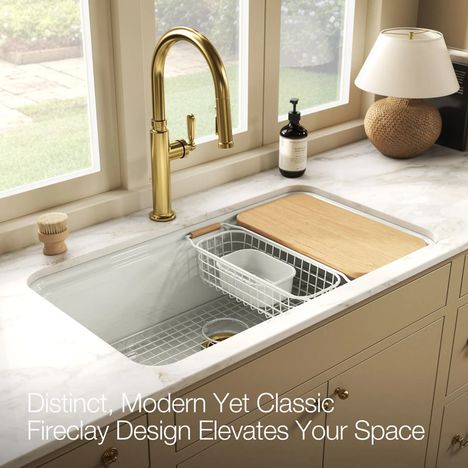 33" undermount single-bowl workstation kitchen sink^Kohler Outlet
