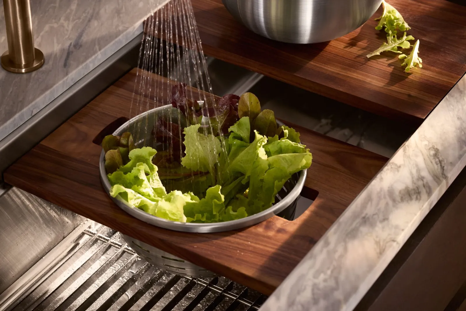 27-3/4" undermount single-bowl workstation kitchen sink^Kohler Sale