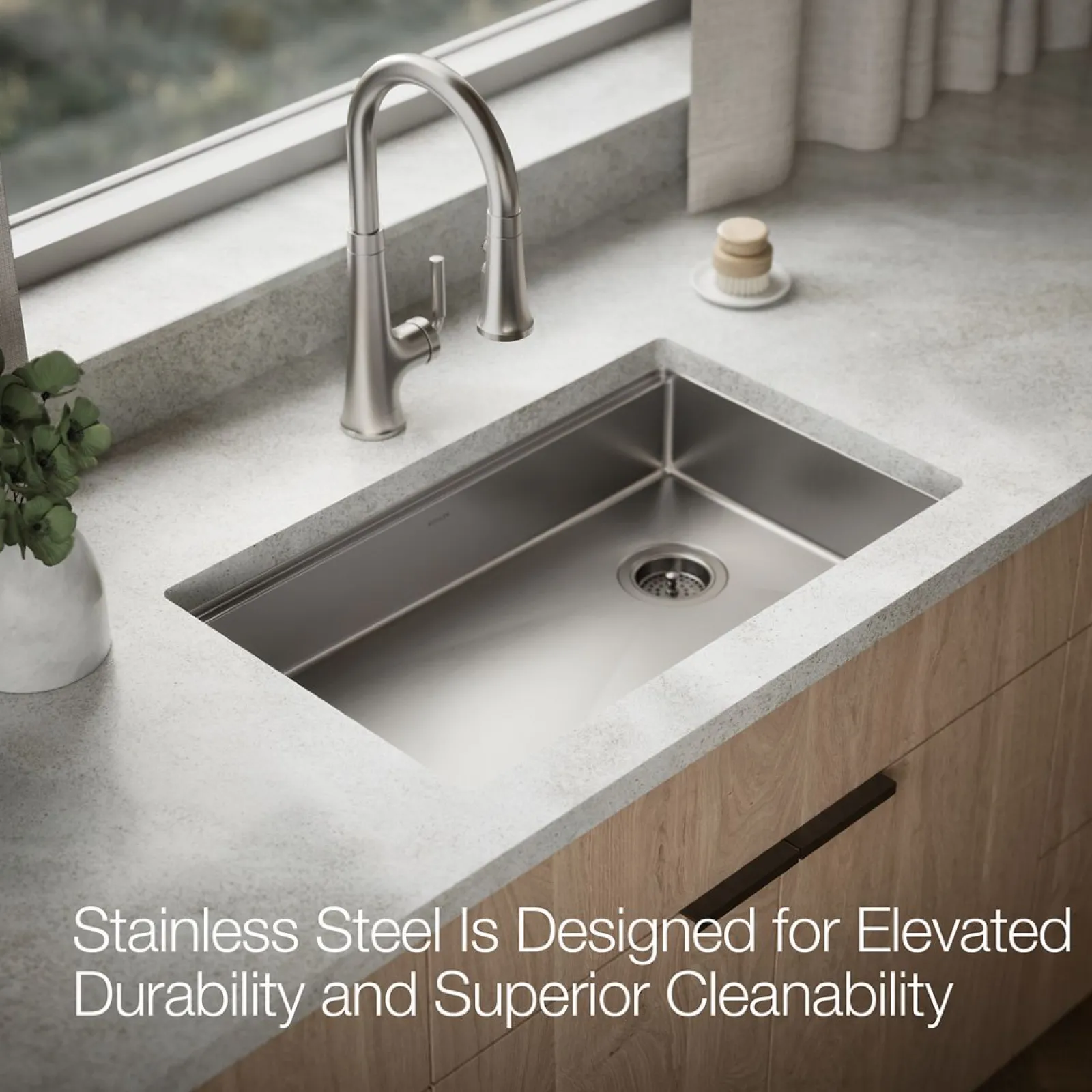 29" undermount single-bowl workstation kitchen sink^Kohler Sale