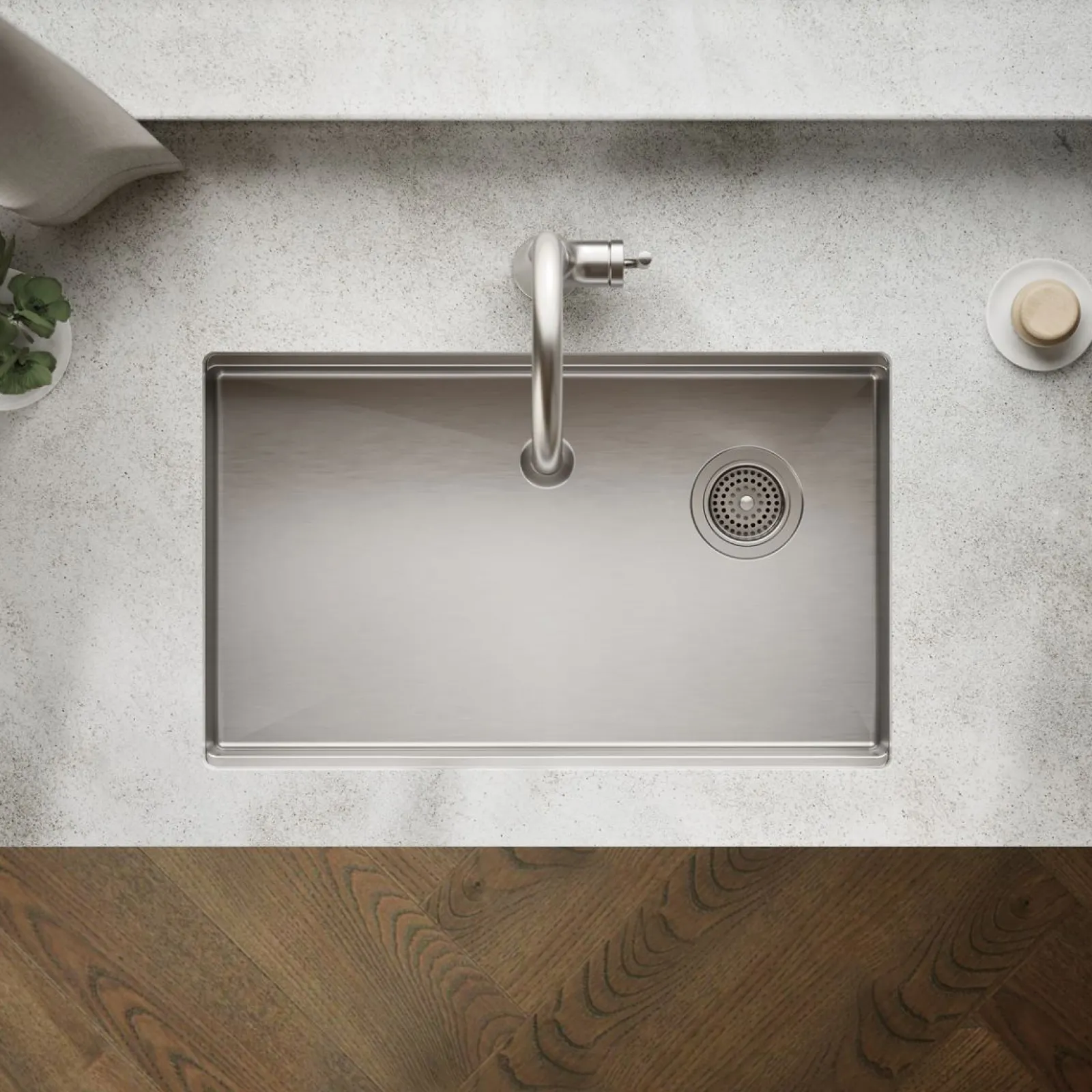 29" undermount single-bowl workstation kitchen sink^Kohler Sale