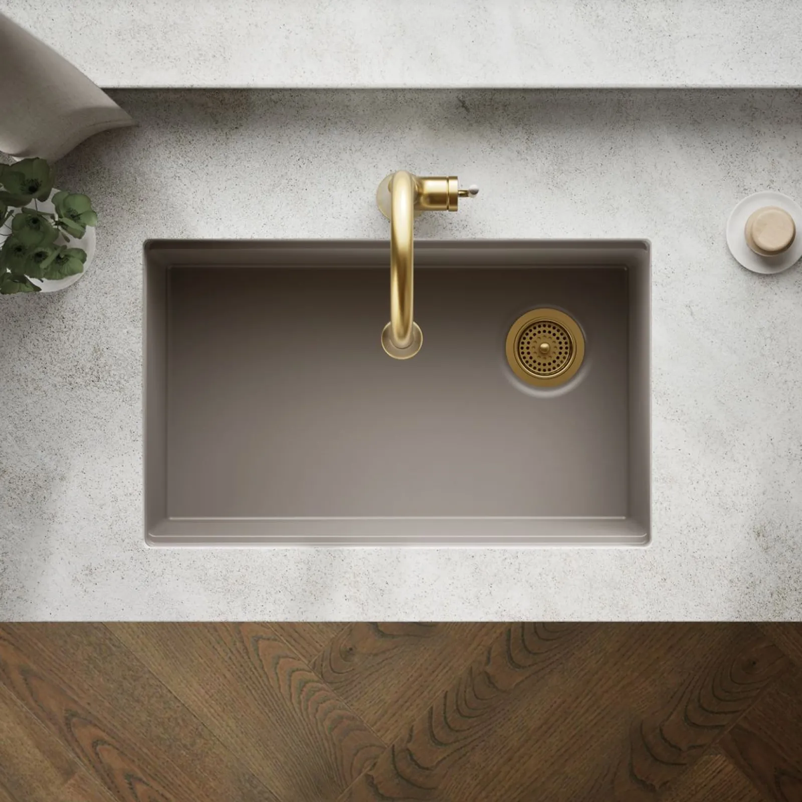 29-1/2" undermount single-bowl workstation kitchen sink^Kohler Outlet