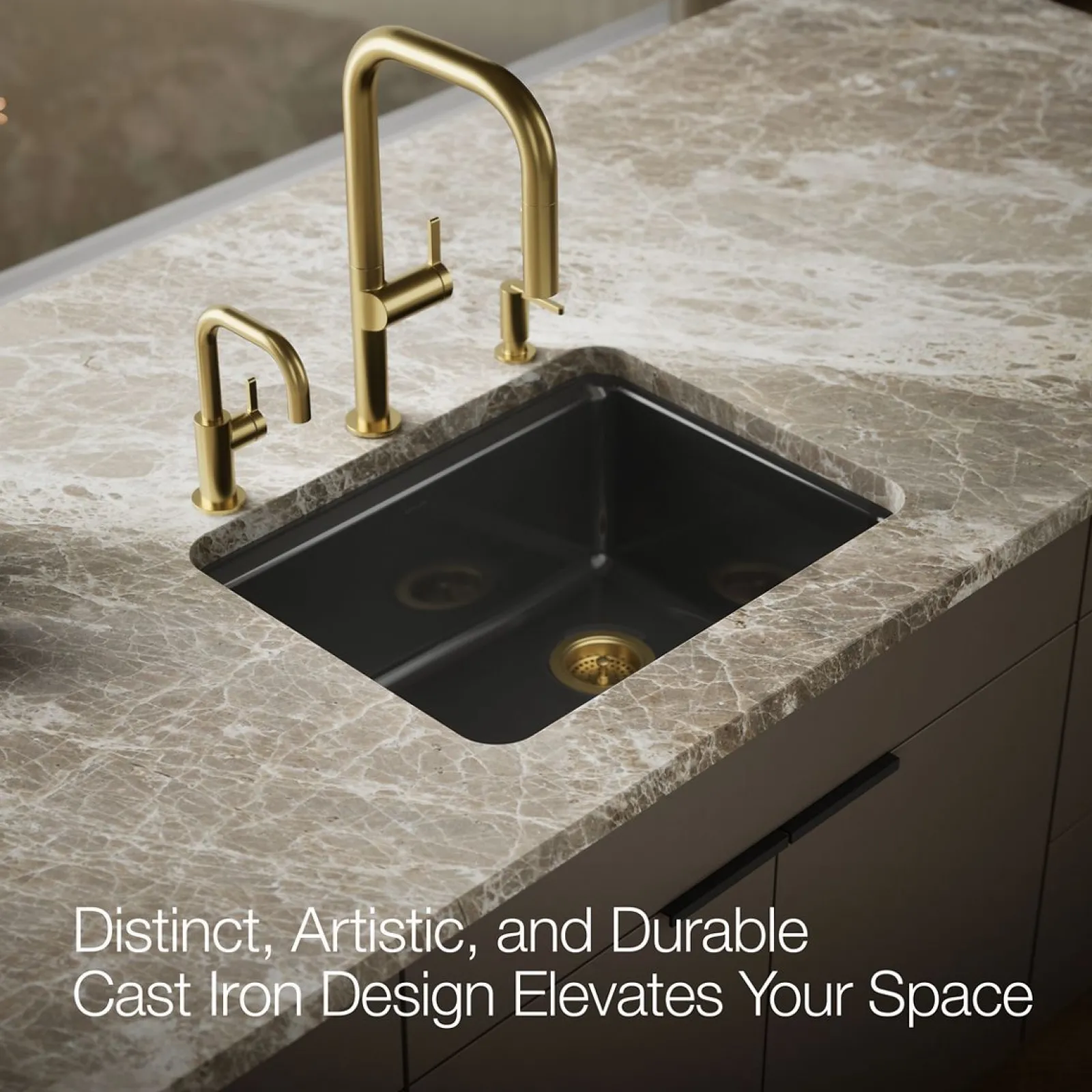 25" undermount single-bowl workstation kitchen sink^Kohler