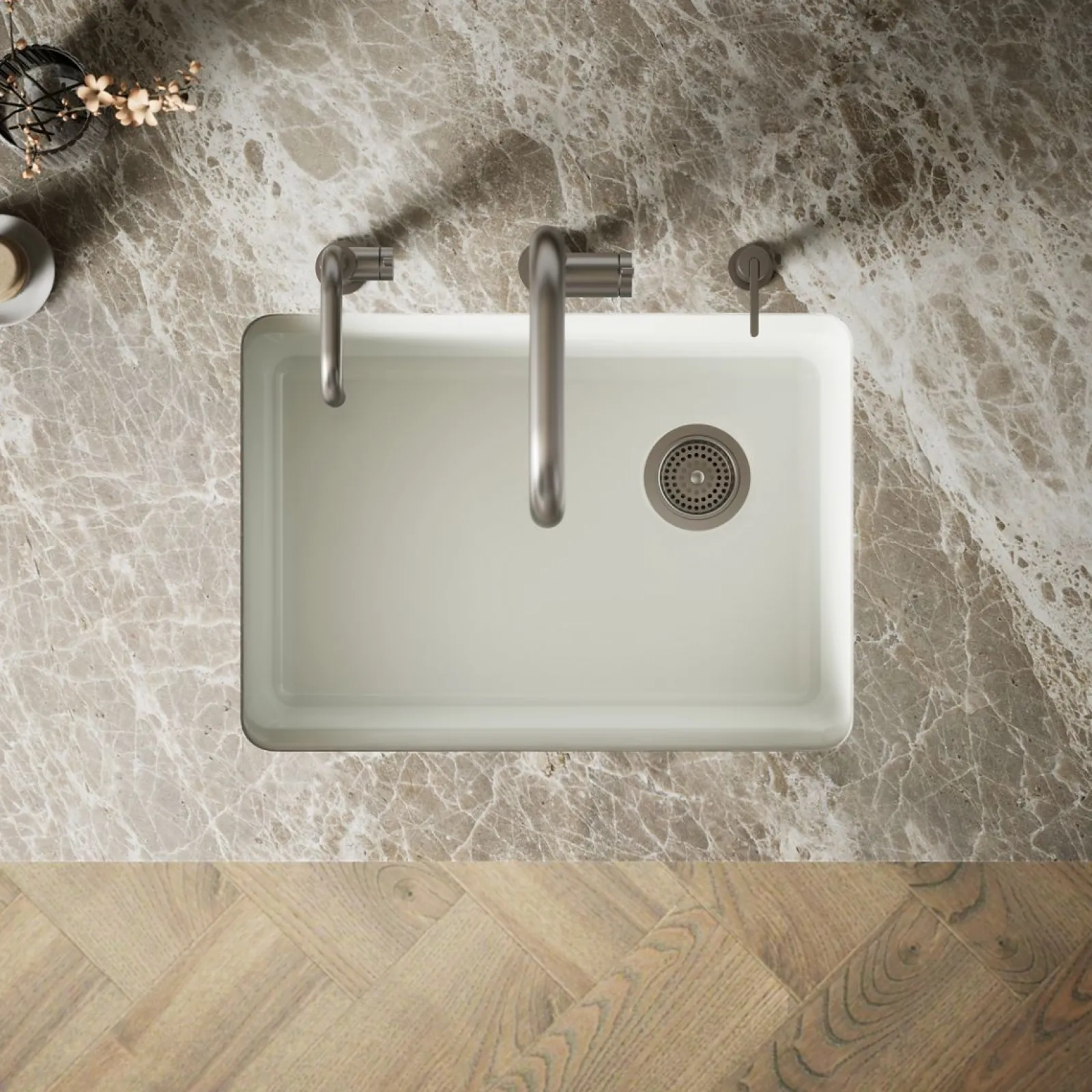 27" undermount single-bowl workstation kitchen sink^Kohler Hot