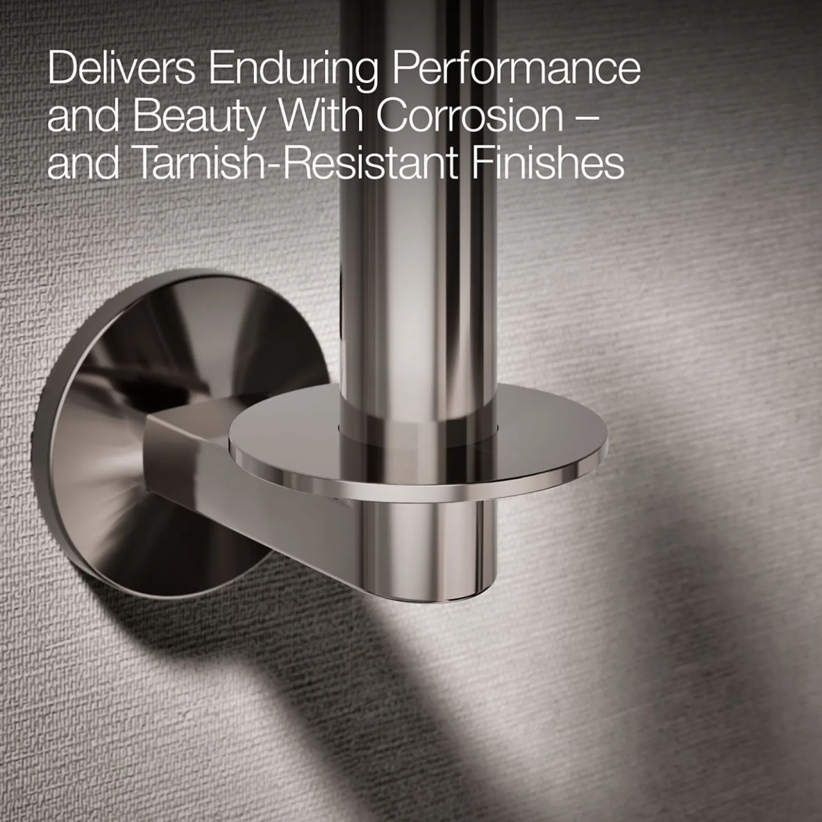 Vertical toilet paper holder^Kohler