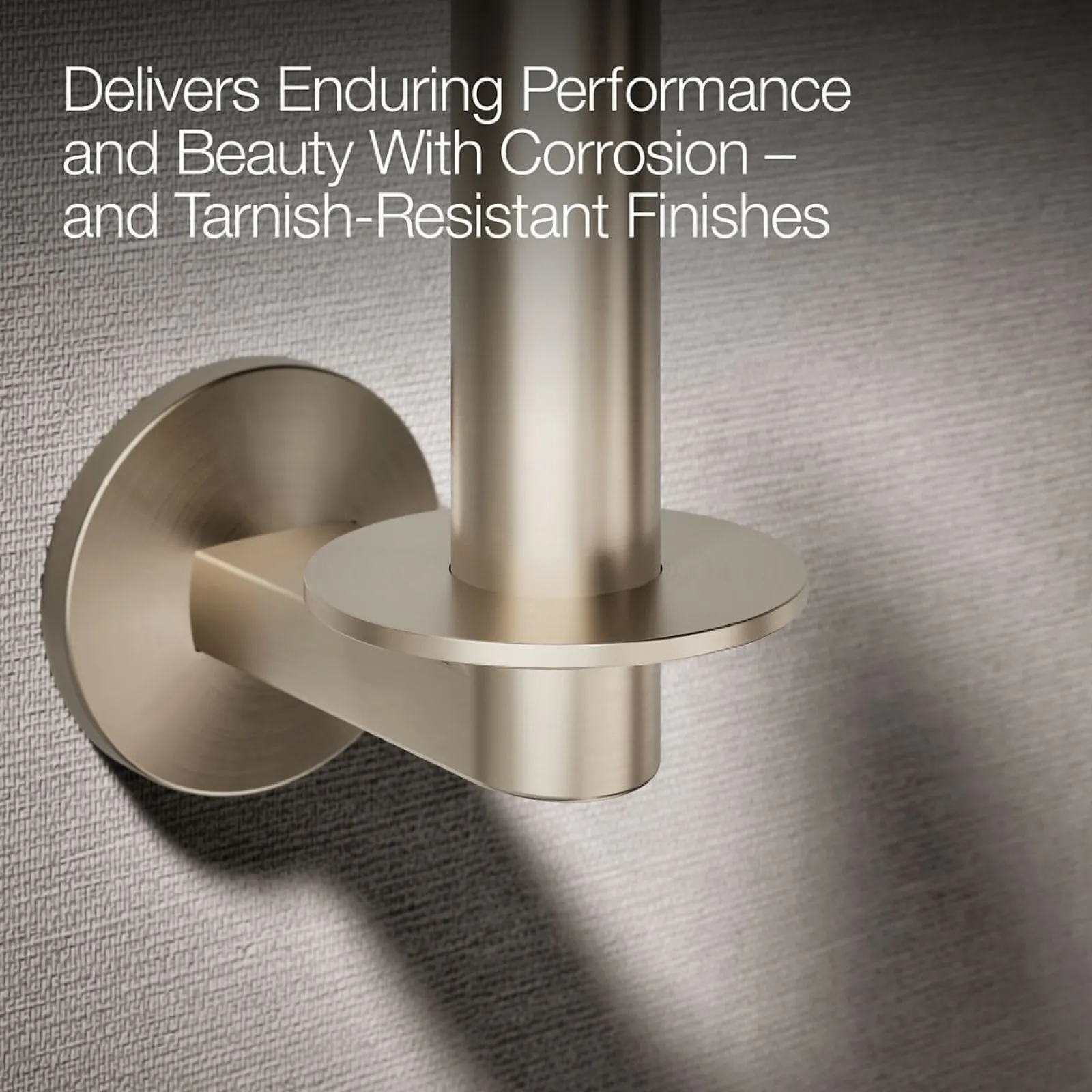 Vertical toilet paper holder^Kohler