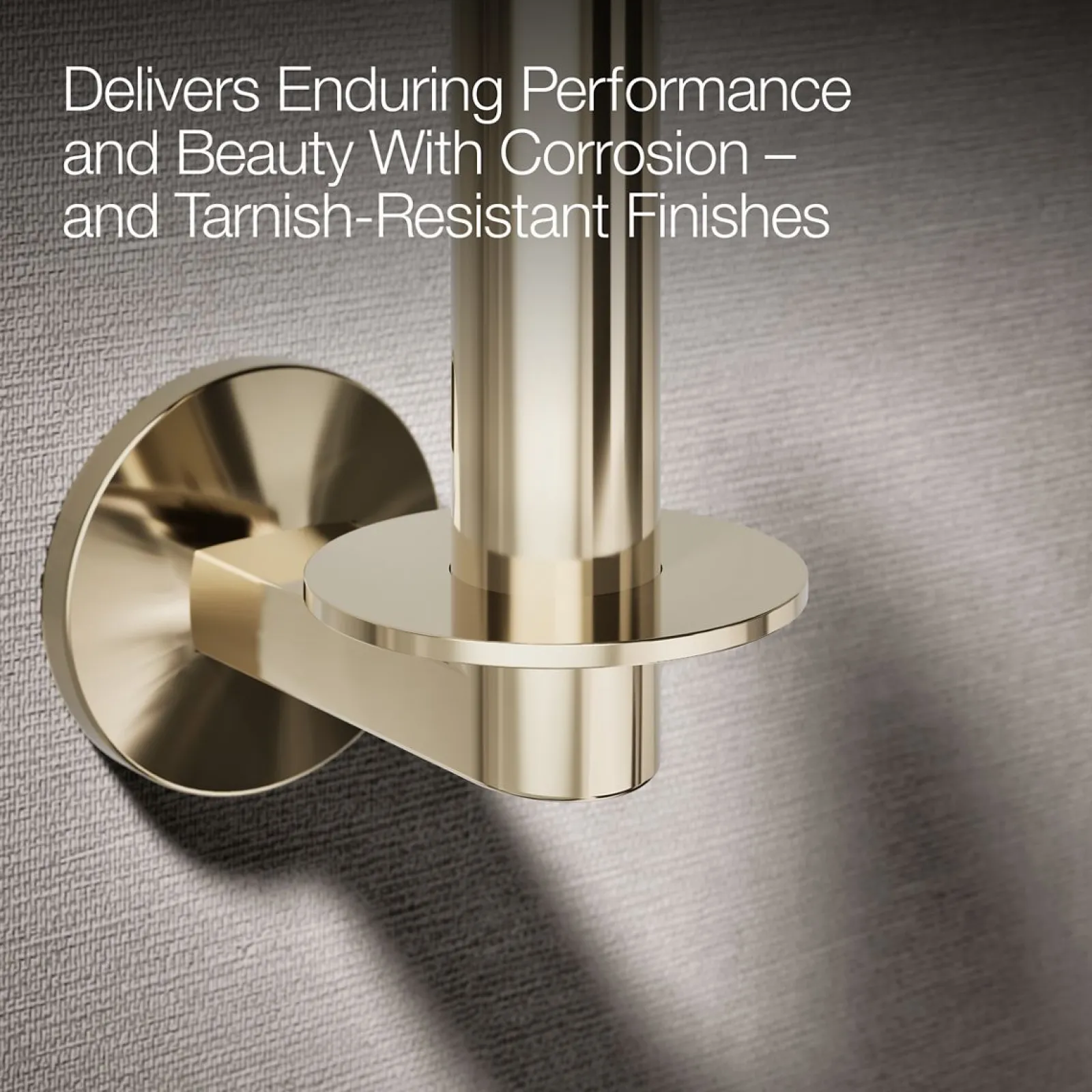 Vertical toilet paper holder^Kohler