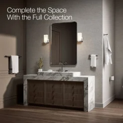 Vertical toilet paper holder^Kohler