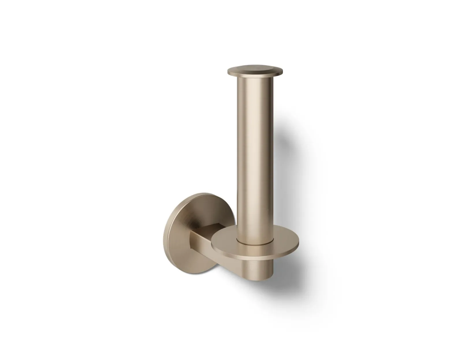 Vertical toilet paper holder^Kohler