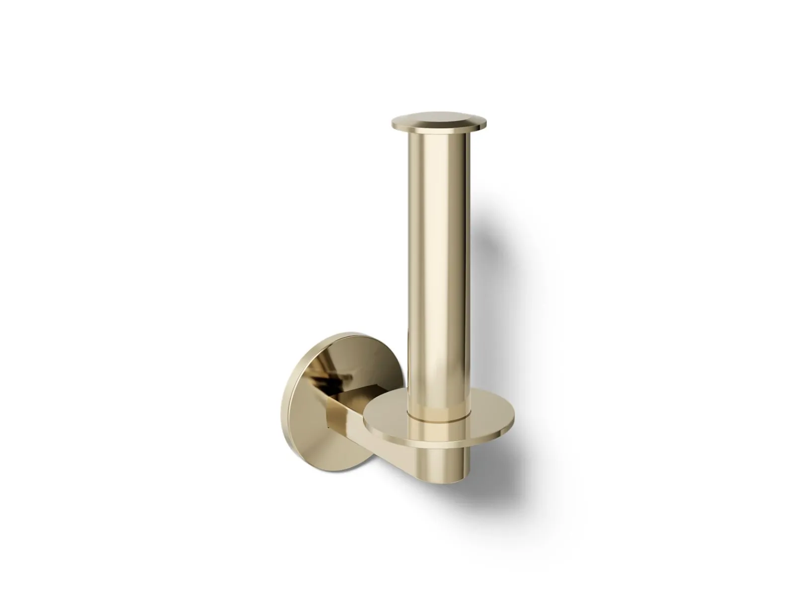 Vertical toilet paper holder^Kohler
