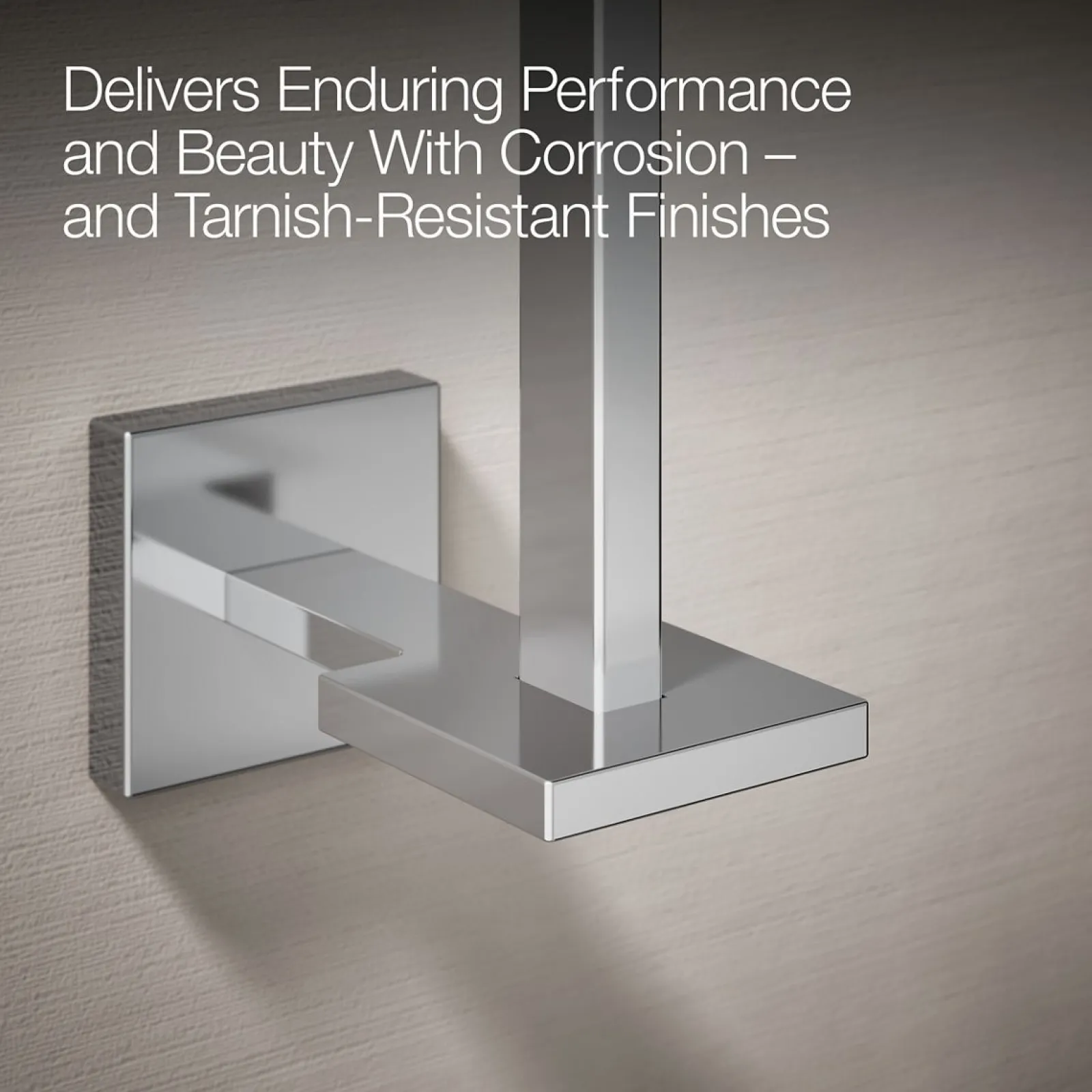 Vertical toilet paper holder^Kohler