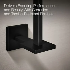 Vertical toilet paper holder^Kohler