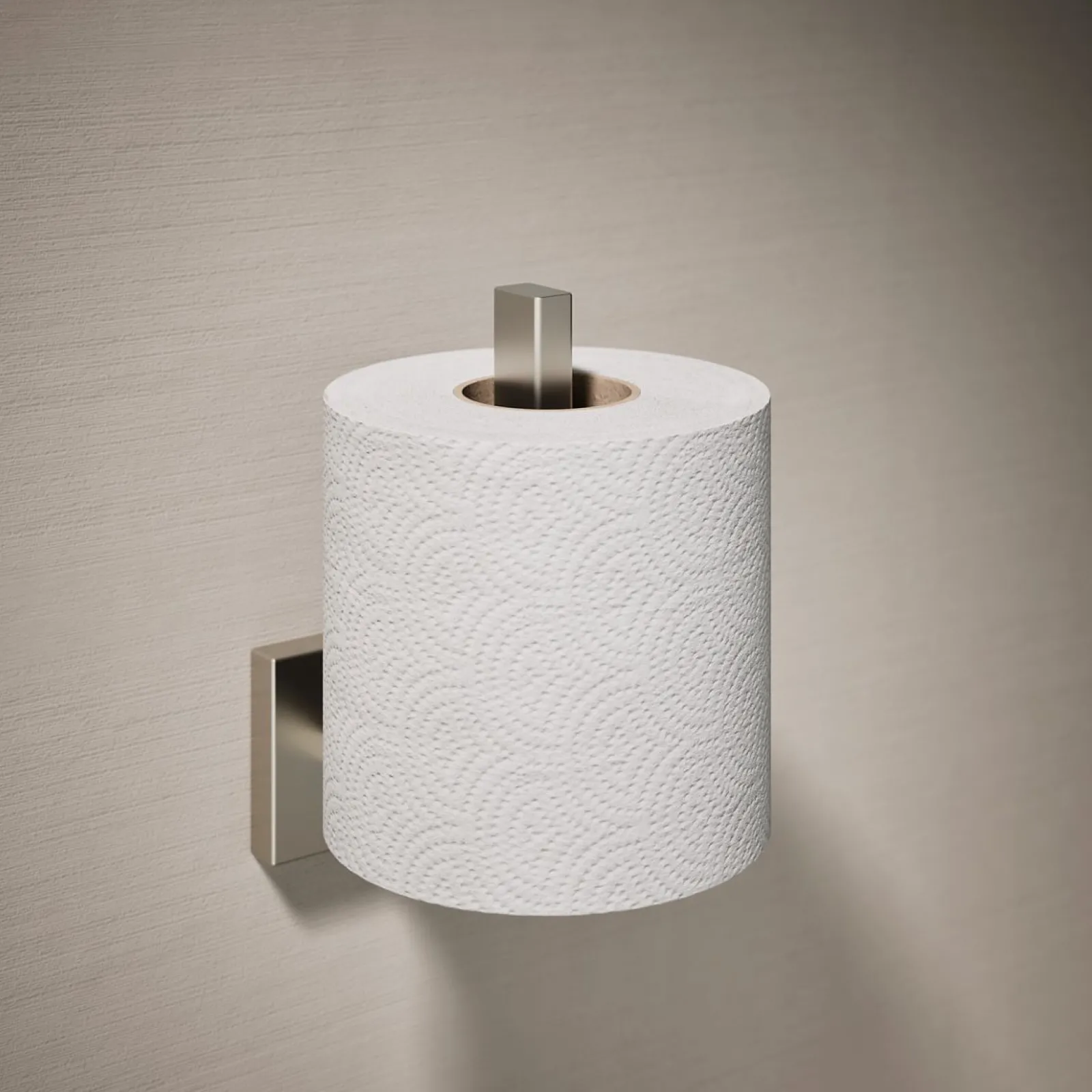 Vertical toilet paper holder^Kohler