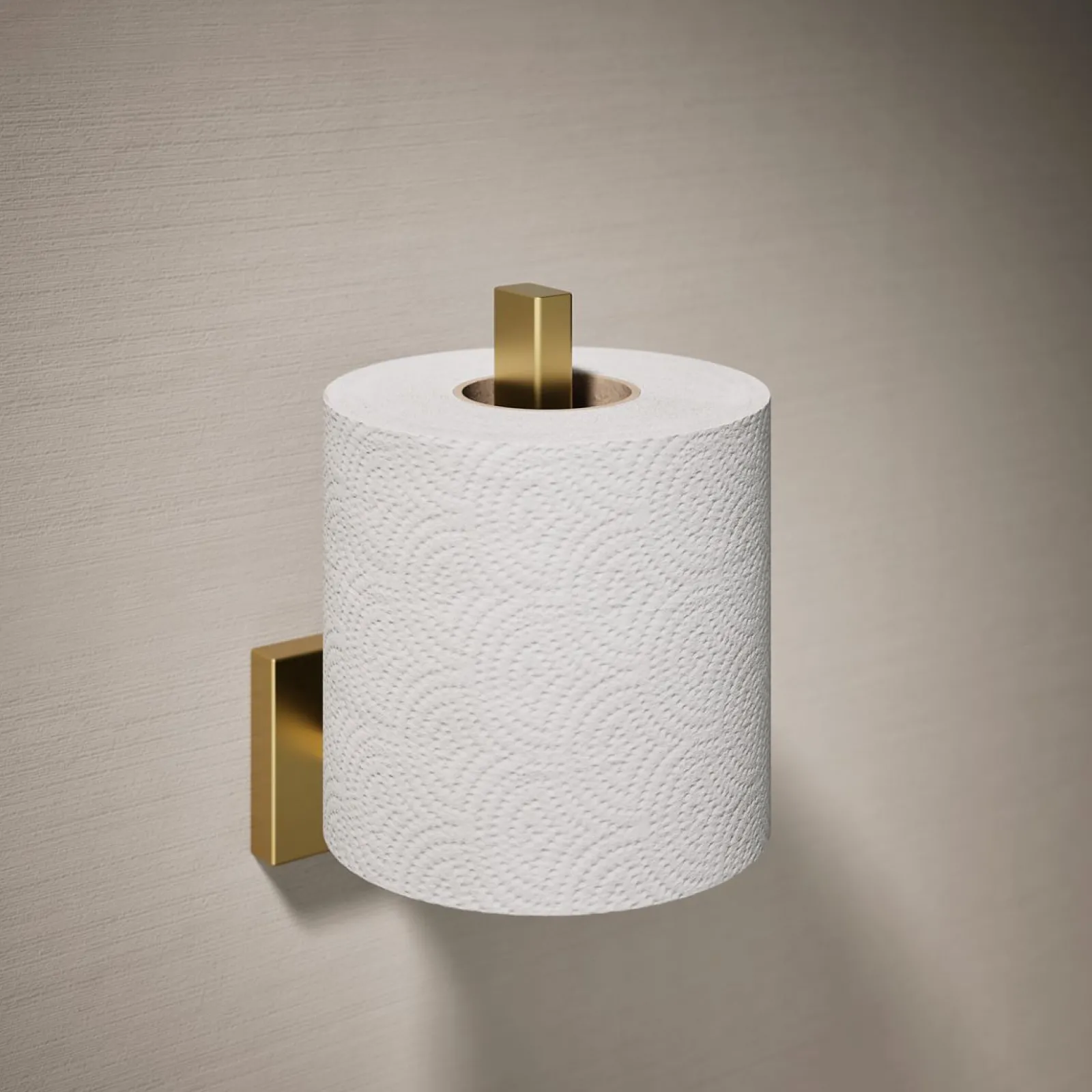 Vertical toilet paper holder^Kohler