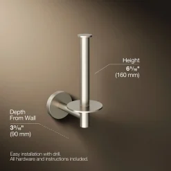 Vertical toilet paper holder^Kohler Best