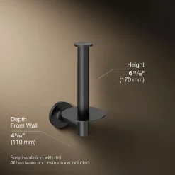 Vertical toilet paper holder^Kohler Clearance