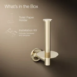 Vertical toilet paper holder^Kohler Clearance