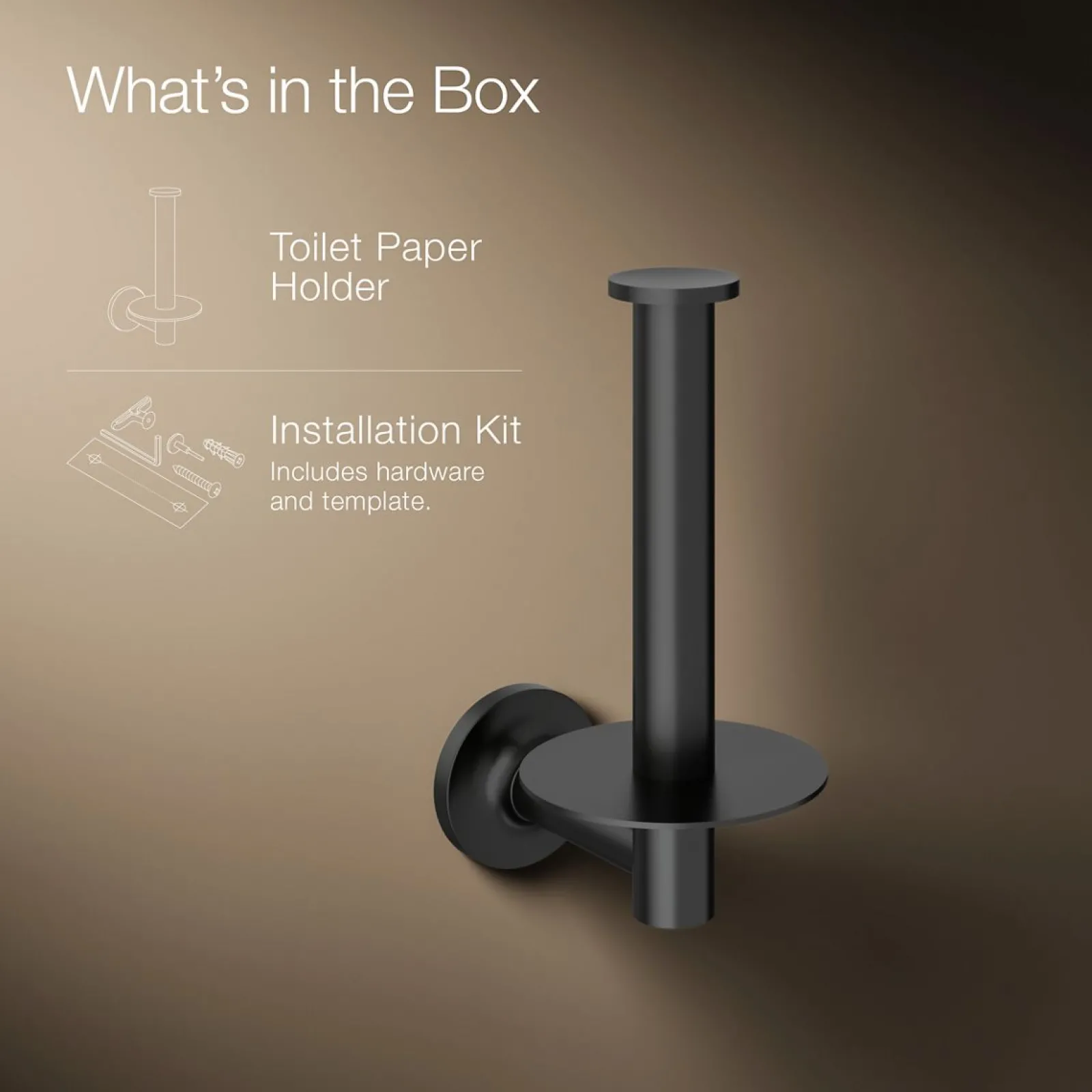 Vertical toilet paper holder^Kohler Clearance