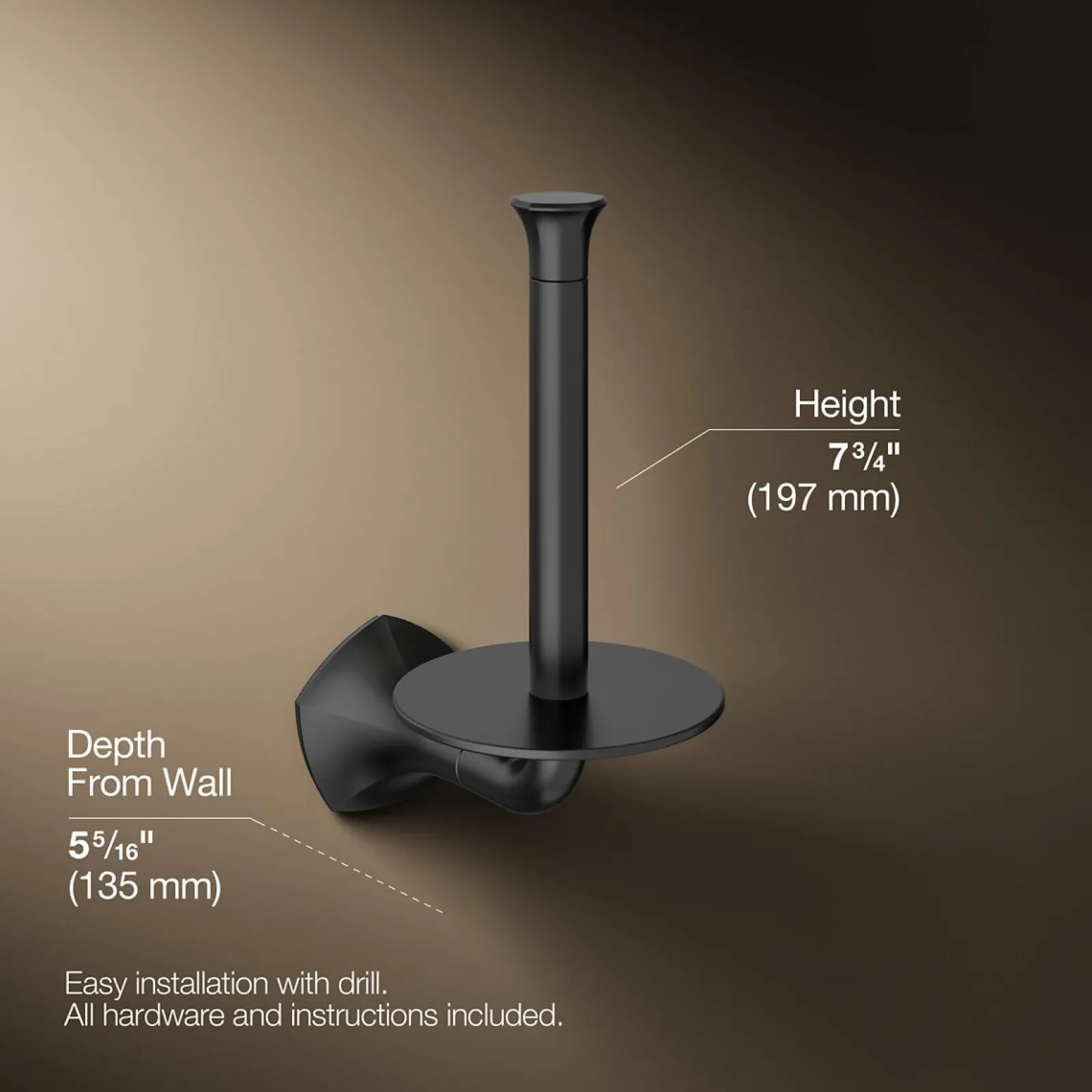 Vertical toilet paper holder^Kohler Online