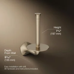 Vertical toilet paper holder^Kohler Online
