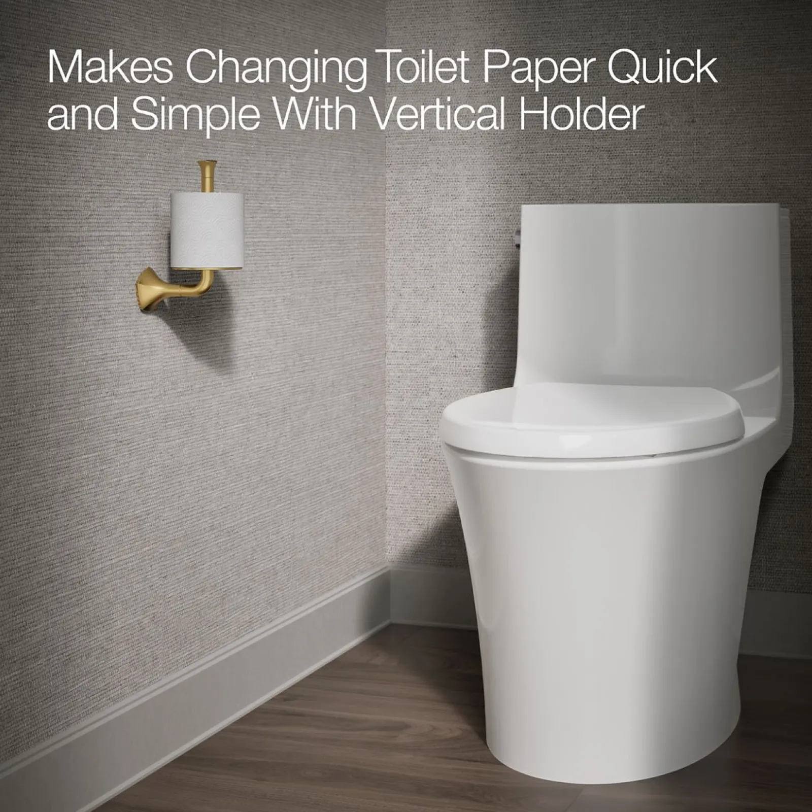Vertical toilet paper holder^Kohler Online