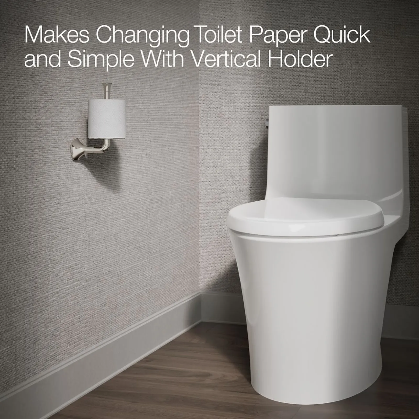 Vertical toilet paper holder^Kohler Online