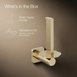 Vertical toilet paper holder^Kohler Best