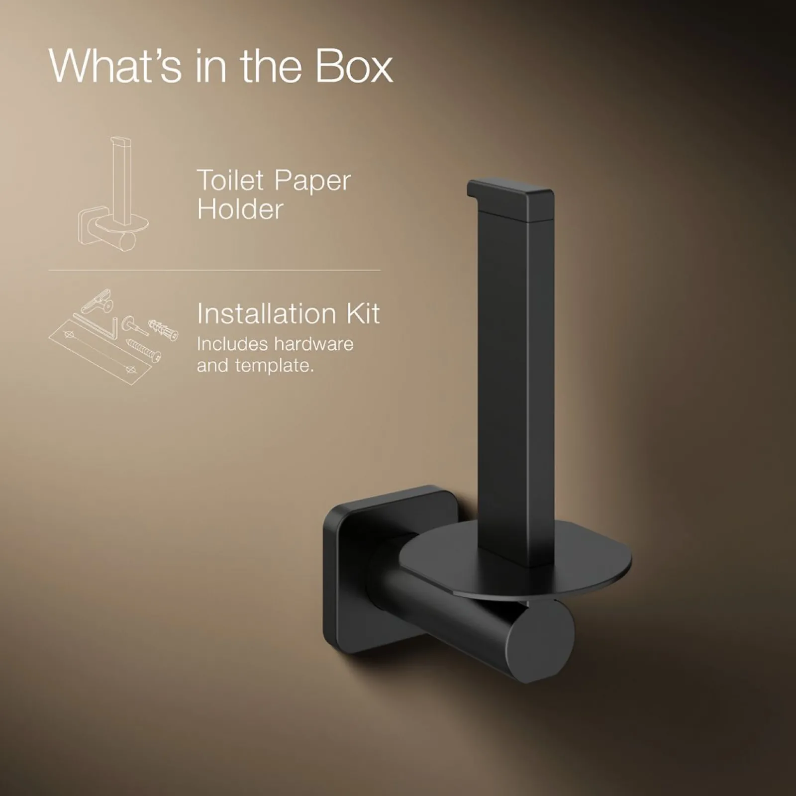 Vertical toilet paper holder^Kohler Best