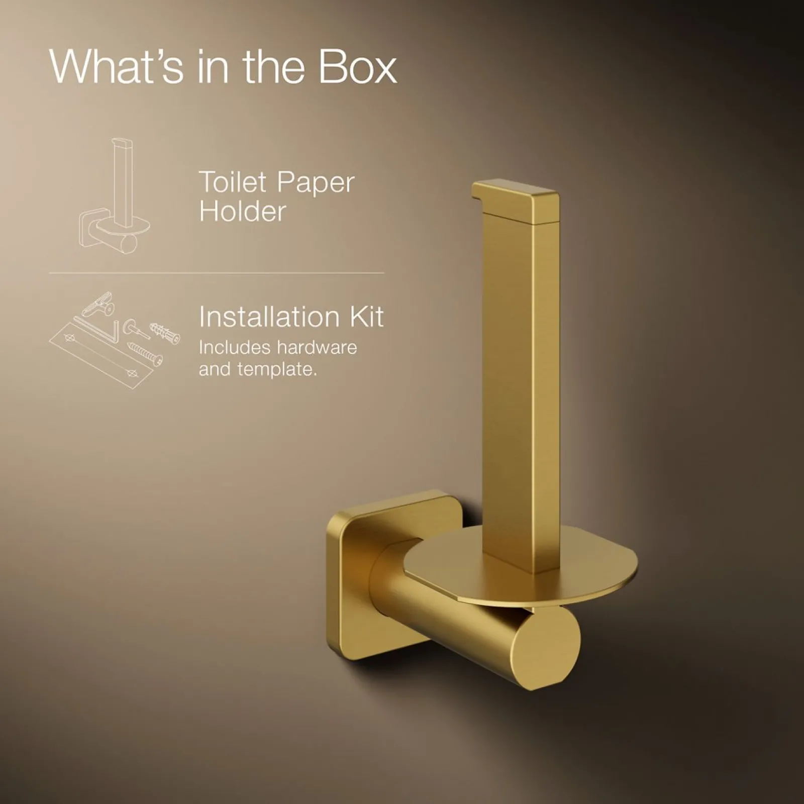 Vertical toilet paper holder^Kohler Best