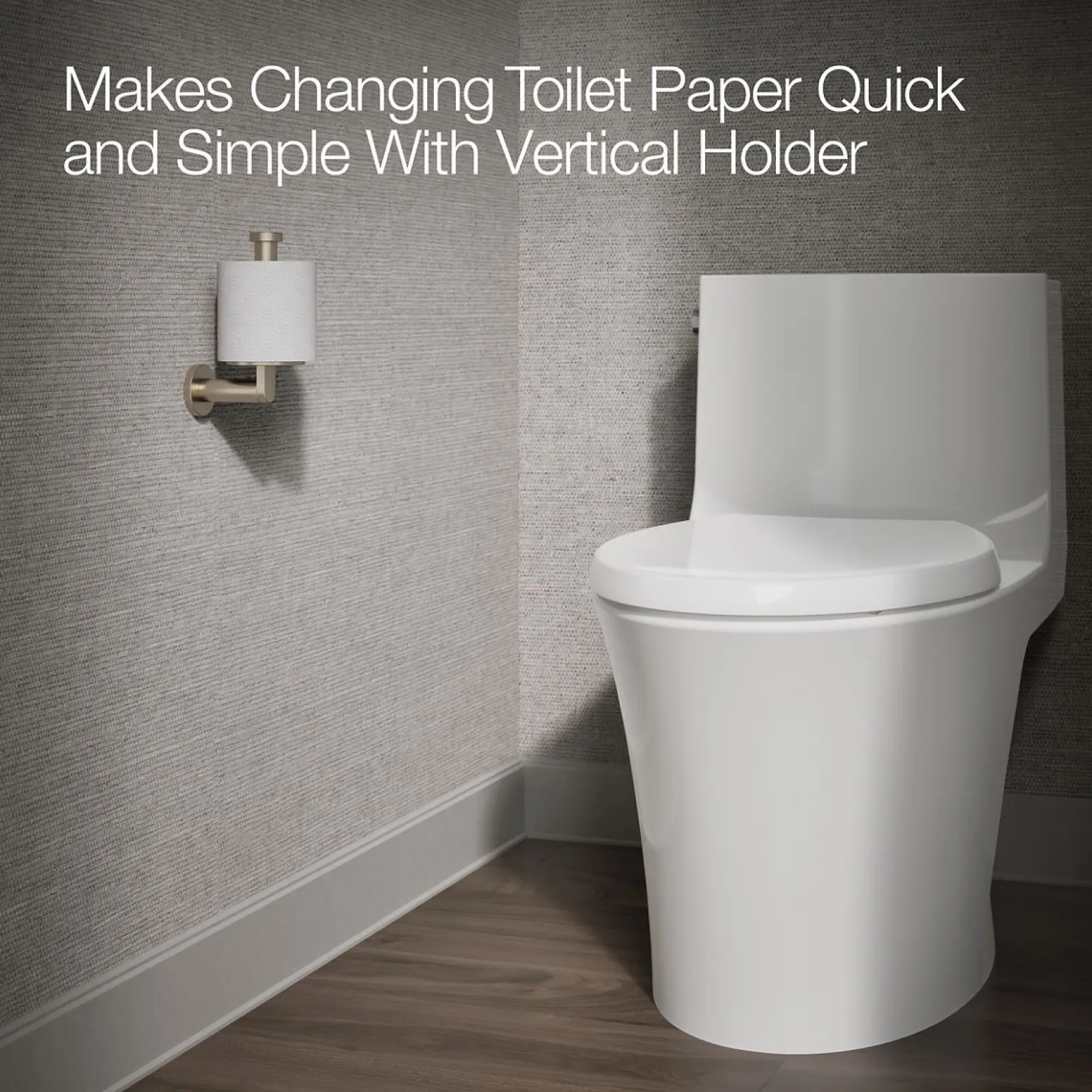 Vertical toilet paper holder^Kohler Clearance