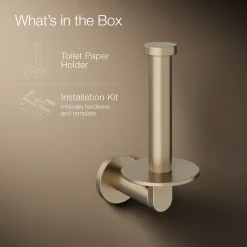 Vertical toilet paper holder^Kohler Clearance
