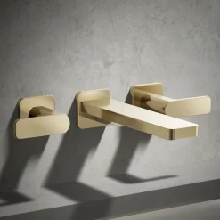 Wall-mount bath faucet trim^Kohler Hot