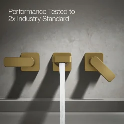 Wall-mount bath faucet trim^Kohler Hot