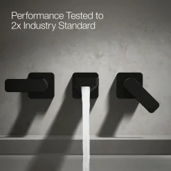 Wall-mount bath faucet trim^Kohler Hot