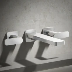 Wall-mount bath faucet trim^Kohler Hot