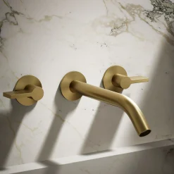 Wall-mount bathroom sink faucet spout with Tube design, 1.2 gpm^Kohler